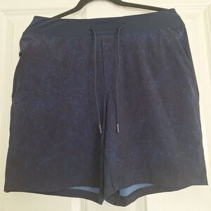 lululemon blue sport‎ shorts size M